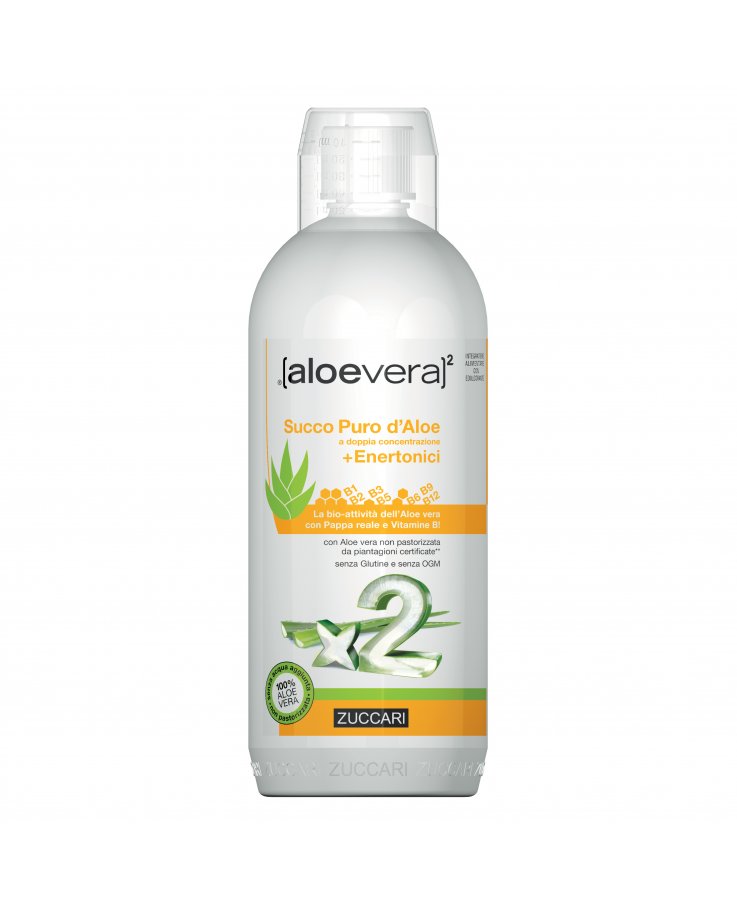 Aloevera2 Succo Puro Aloe + Enertonici