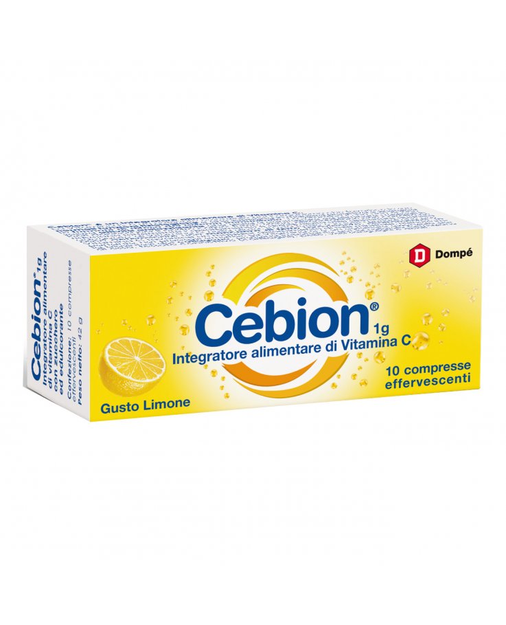 Cebion Vitamina C 10 Compresse Effervescenti Limone