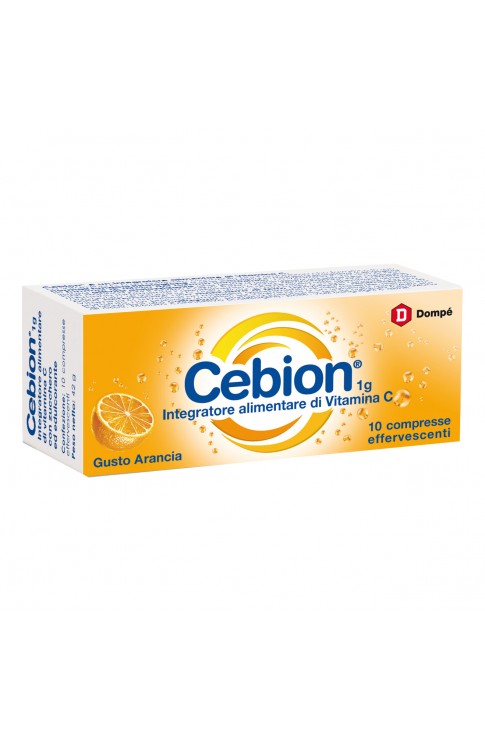 Cebion Vitamina C 10 Compresse Effervescenti Arancia