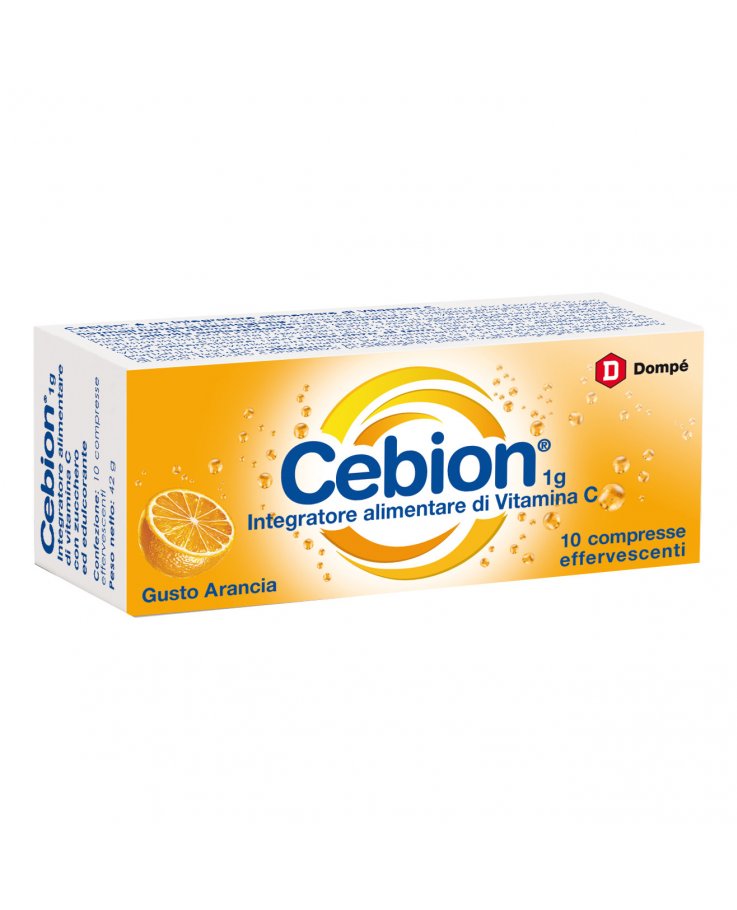 Cebion Vitamina C 10 Compresse Effervescenti Arancia
