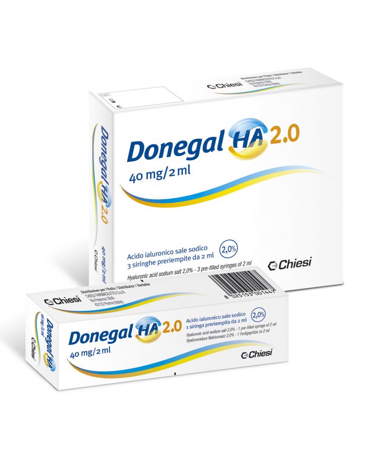 Donegal Ha 2.0 40mg / 2ml 3 Siringhe