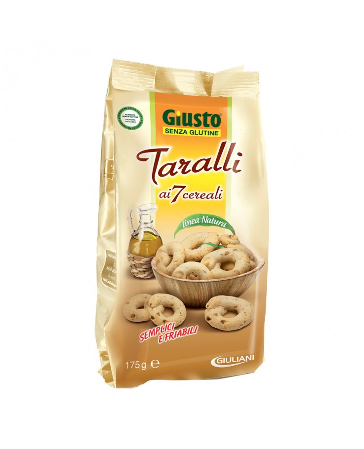 Giusto Senza Glutine Taralli 7 Cereali 175g