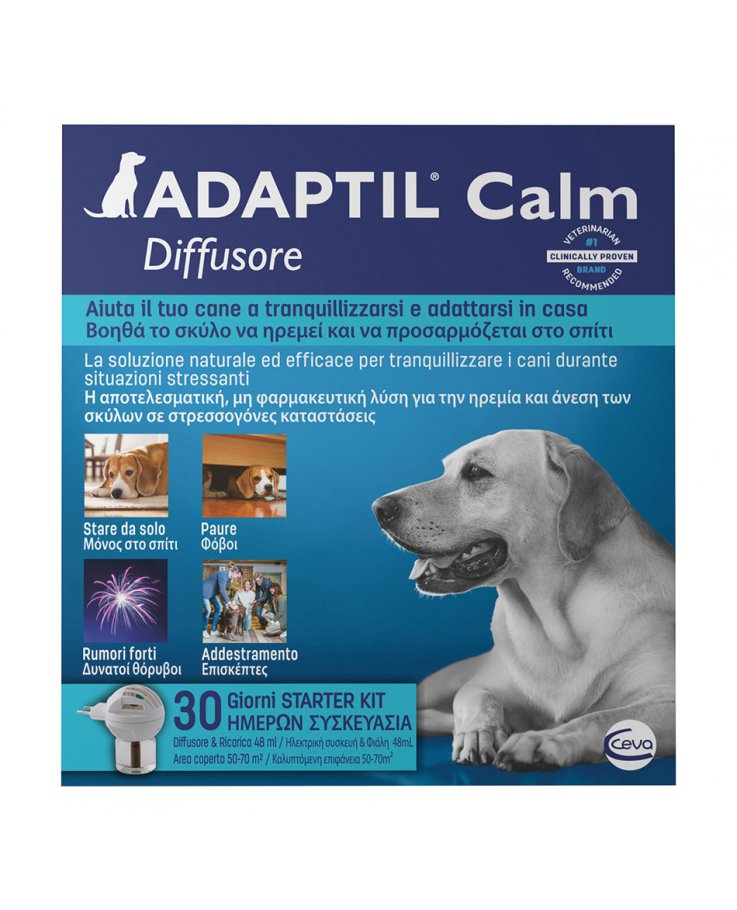 ADAPTIL Collare Junior, Blu, S : : Prodotti per animali domestici