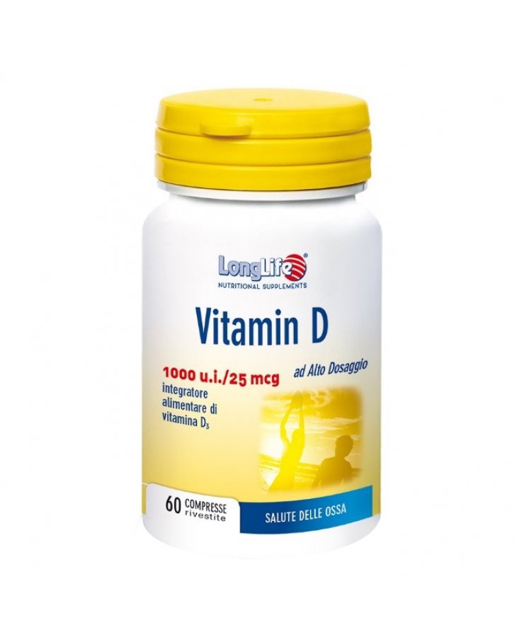 Longlife Vitamin D3 1000UI 60 Compresse