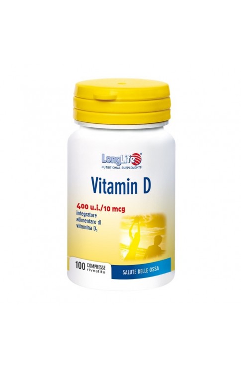 Longlife Vitamin D3 400UI 100 Compresse