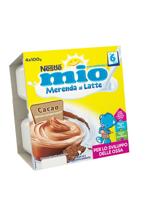 Merenda Cacao 100g 4 Pezzi