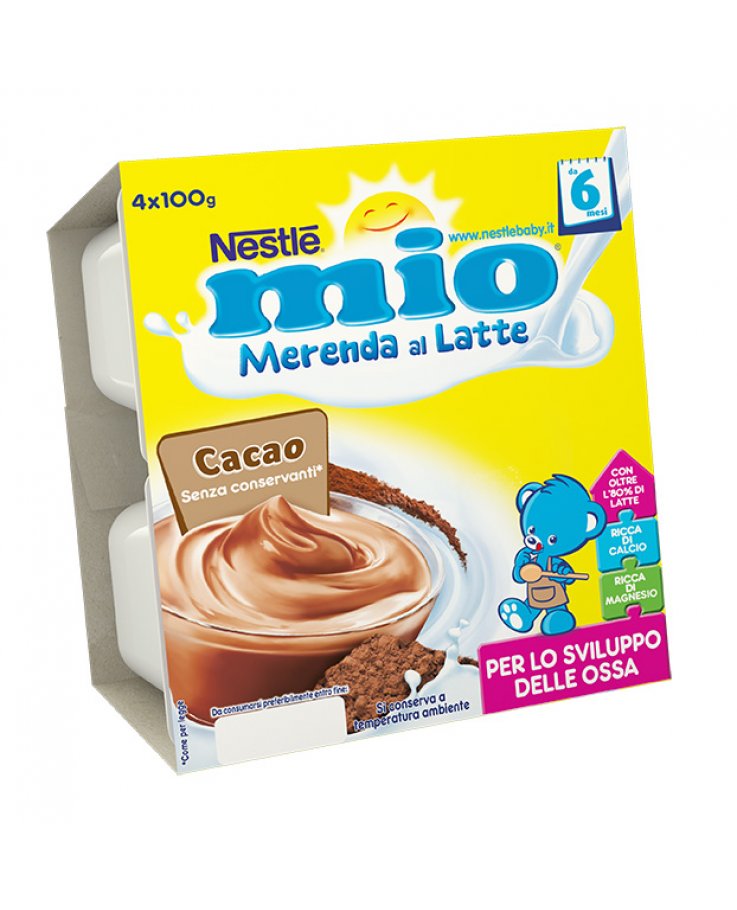 Merenda Cacao 100g 4 Pezzi