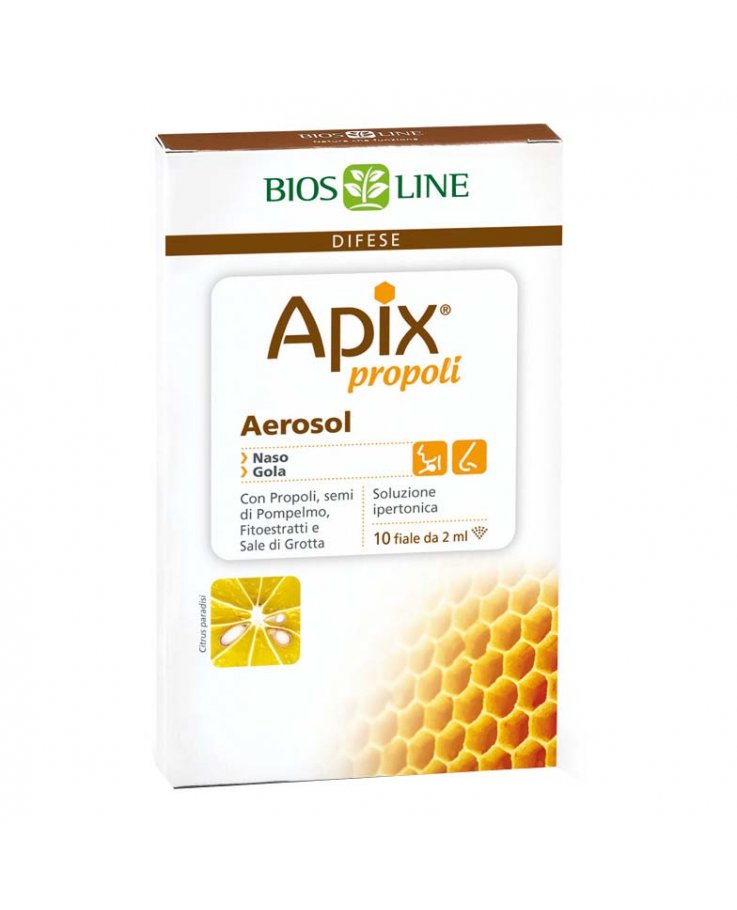 Apix Propoli Aerosol 10 Fiale da 2ml Monodose