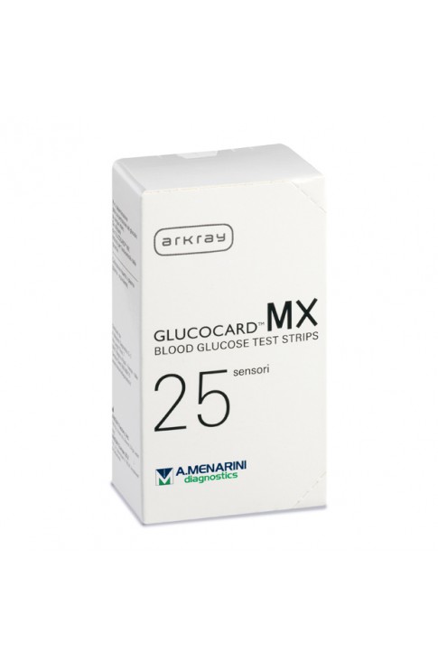 Glucocard MX Blood Glucose 25 Pezzi