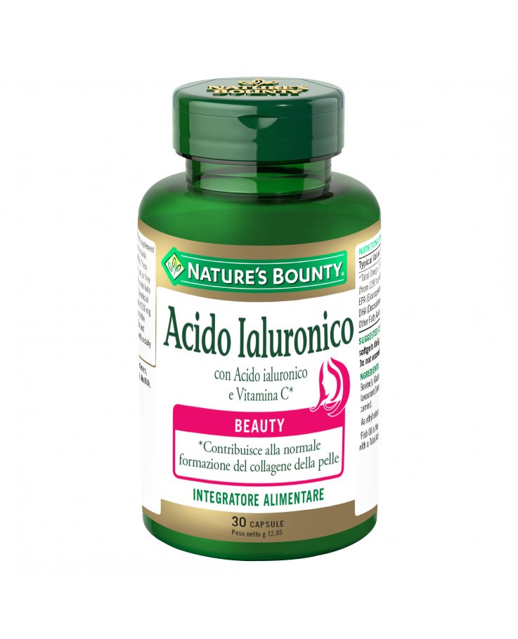 Nature's Bounty Acido Ialuronico 30 Capsule