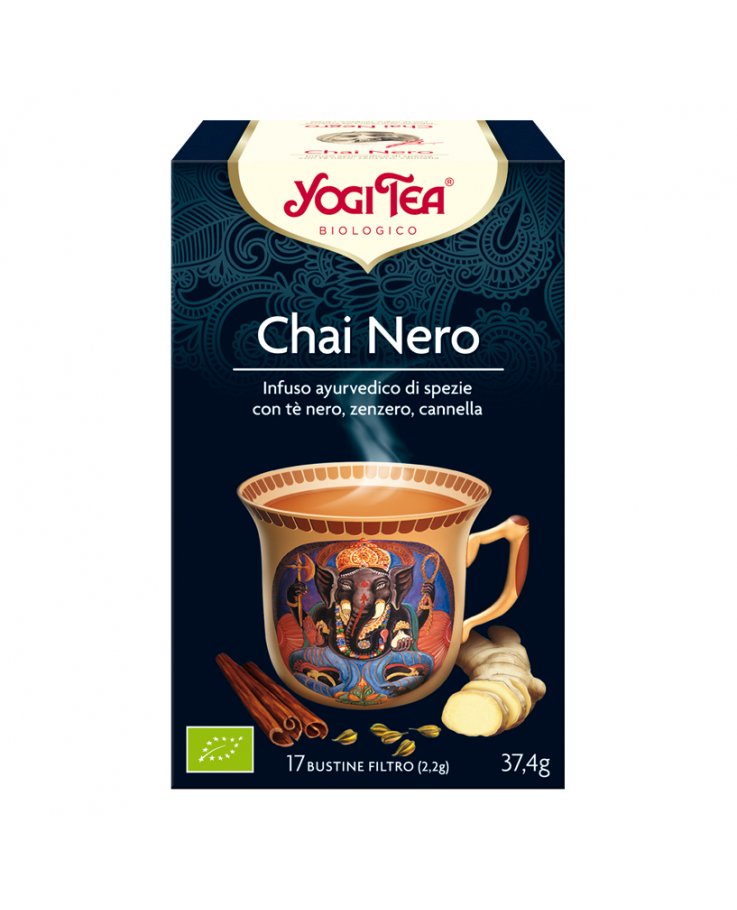 Yogi Tea Speziat Nero Chai Bio