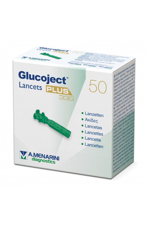 GLUCOJET Lancets Plus 33g 50pz