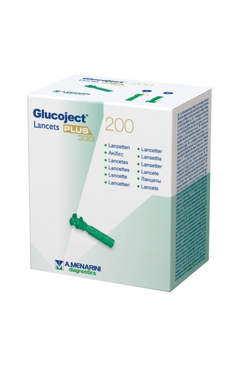 GLUCOJET Lancets Plus 33g200pz