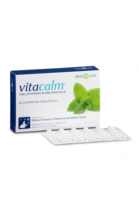 Vitacalm melatonina sublinguale 60 compresse