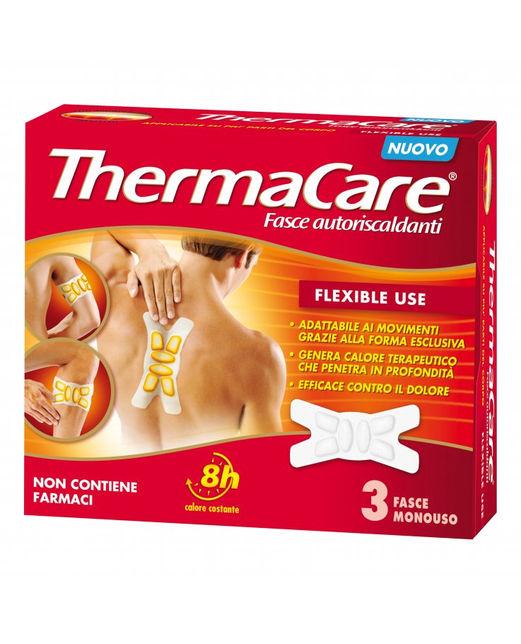 Thermacare Flexible Use 3 Pezzi