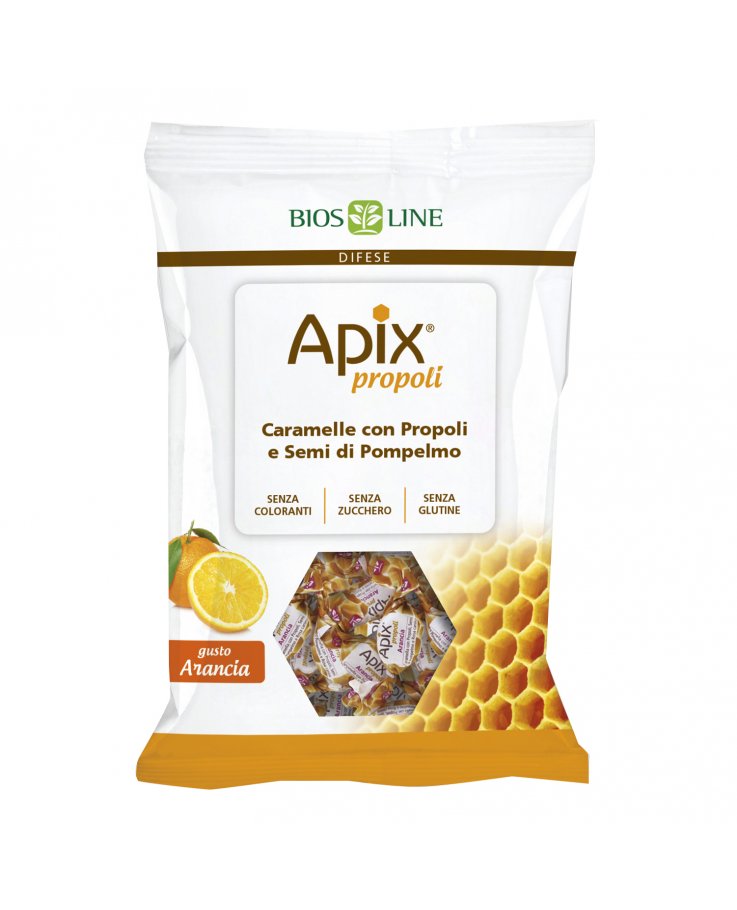 Apix Propoli Caramelle Arancia 50 G