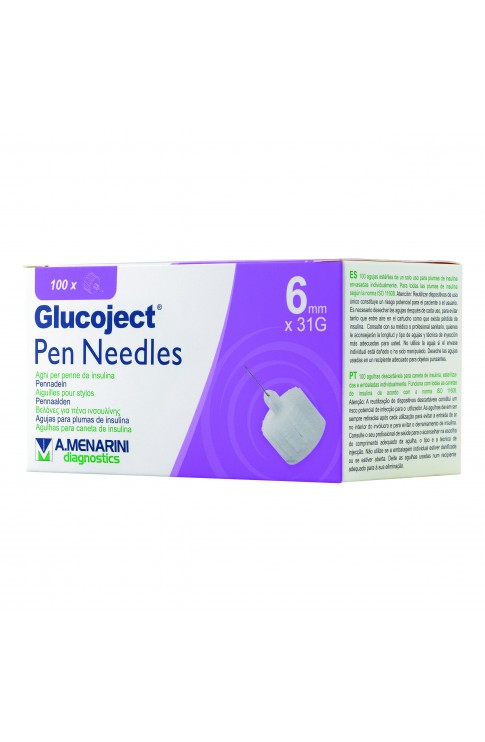 GLUCOJET Pen Needles 31g 6mm