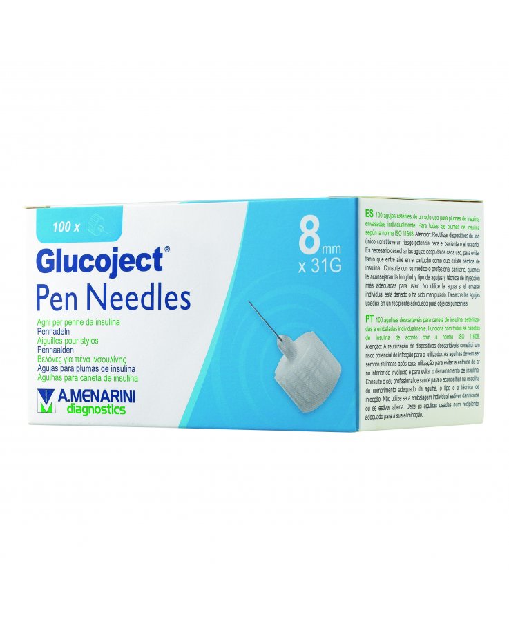 GLUCOJET Pen Needles 31g 8mm