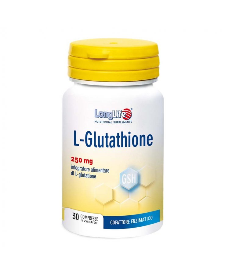Longlife L-Glutathione 30 Compresse