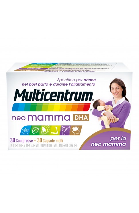 Multicentrum NeoMamma DHA 30 Compresse + 30 Capsule molli