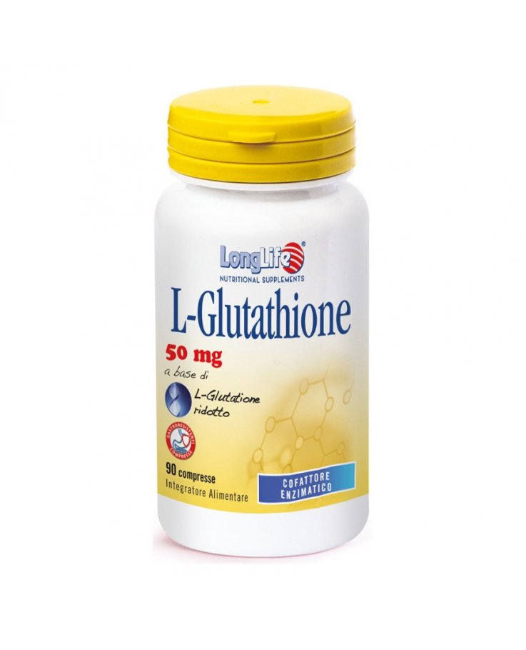 Longlife L-Glutathione 90 Compresse
