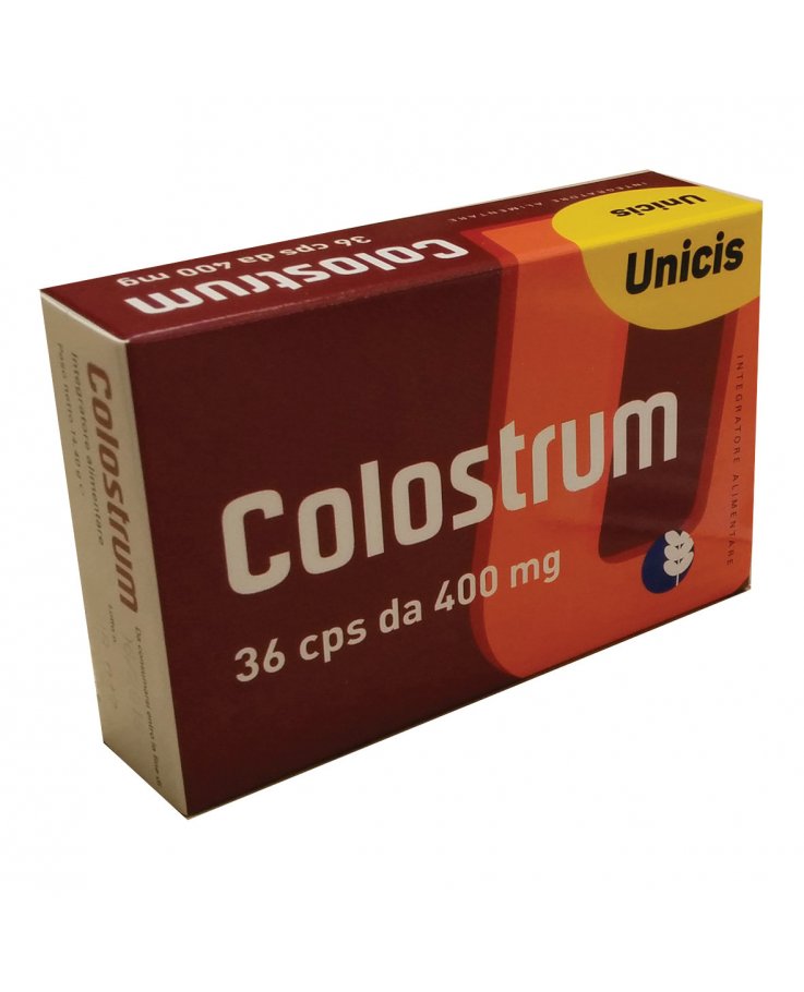 COLOSTRUM UNICIS 400MG 36 CPS