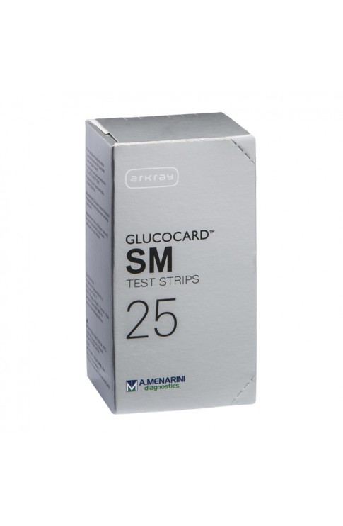 Glucocard SM Test Strips 25 Pezzi
