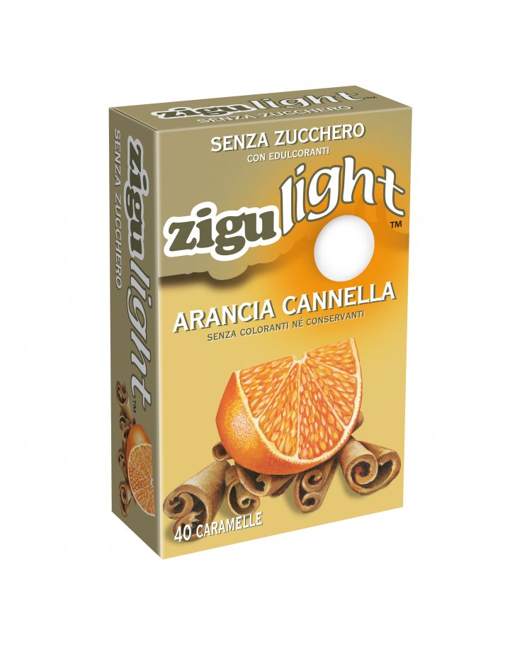 Zigulight Arancia Cannella  40 Caramelle