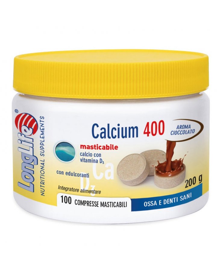 Longlife Calcium Cacao 100 Compresse