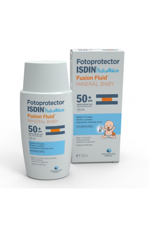 Fotoprotector Fusion Fluid Mineral Baby 50+spf 50ml