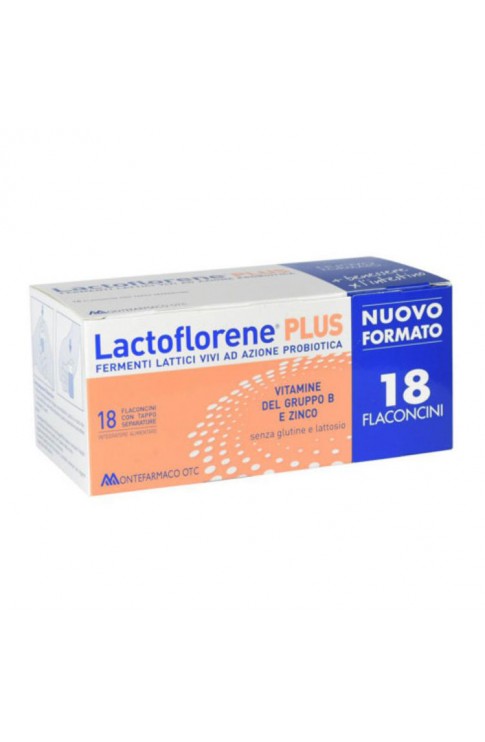 Lactoflorene Plus 18 Flaconcini 180 ml