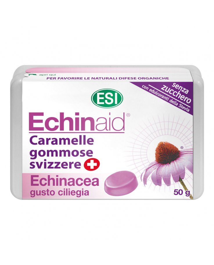 Echinaid Caramelle Gusto Ciliegia Senza Zucchero 50g