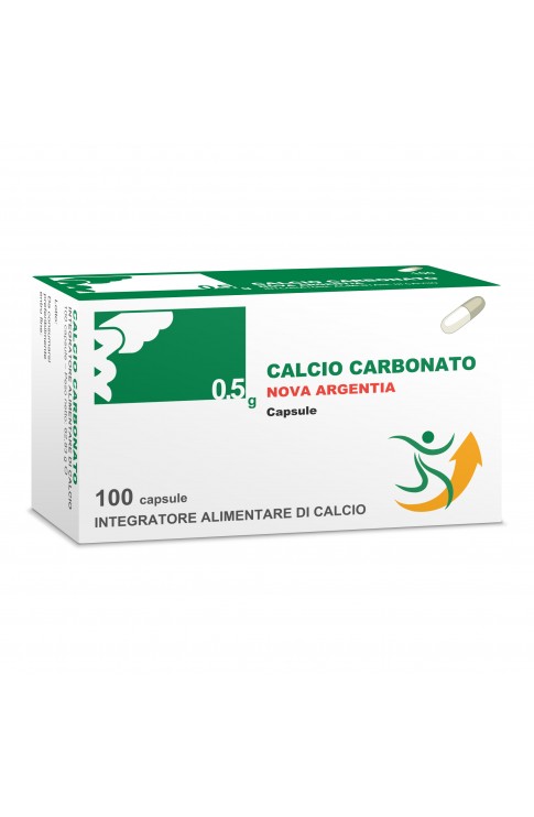 Calcio Carbonato 0,5g 100 Capsule