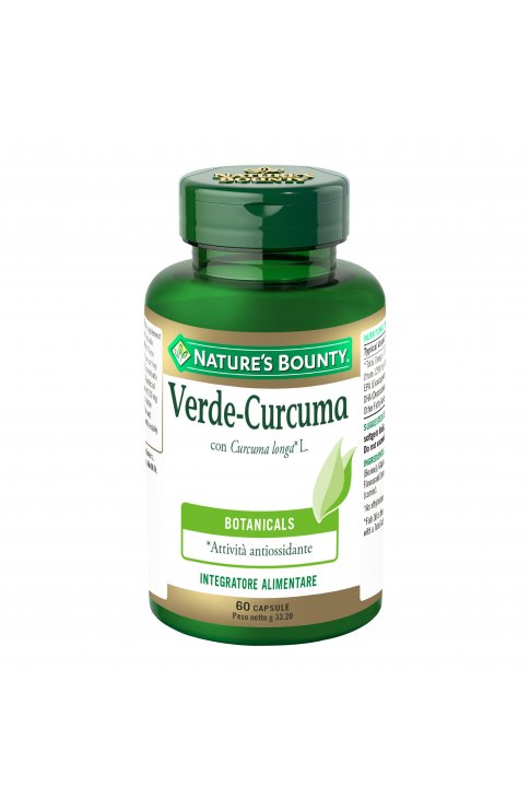 Nature's Bounty Verde - Curcuma 60 Capsule