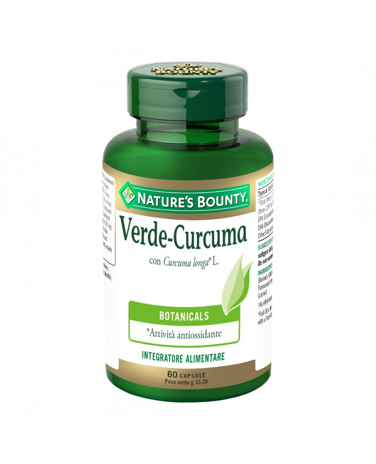 Nature's Bounty Verde - Curcuma 60 Capsule