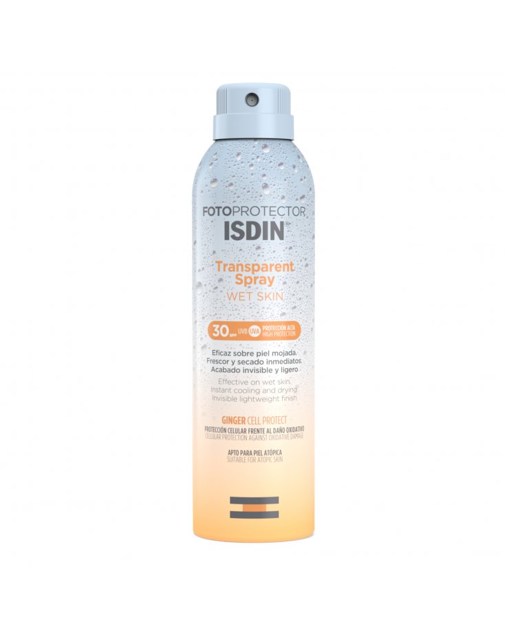Isdin Fotoprotector Transparent Spray Wet Skin spf30 250 ml