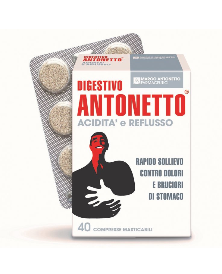 Digestivo Antonetto Acidita'  e Reflusso