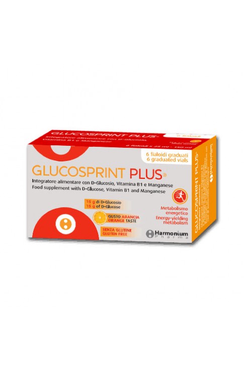 GLUCOSPRINT Plus Arancia 6 fiale