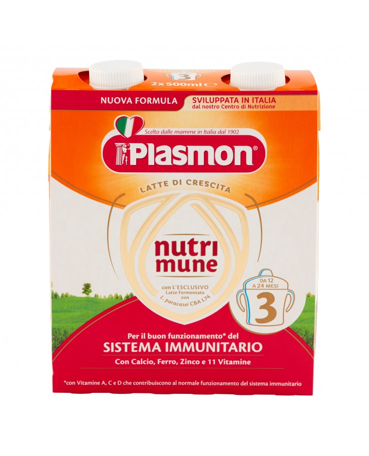 PLASMON NUTR.Stage3 Liq.2x500