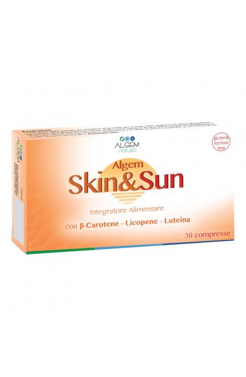 Algem Skin e Sun 30 Compresse
