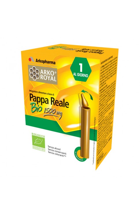 ARKOROYAL Pappa - Reale 1500 mg 10 Flaconcini