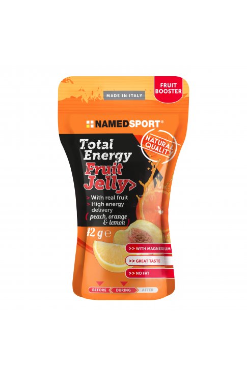 Named Total Energy Fruit Jelly Peach Orange Lemon 42g