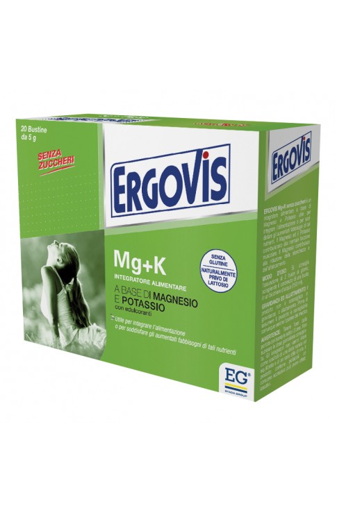 Ergovis MG+K Senza Zucchero 20 Bustine 5g