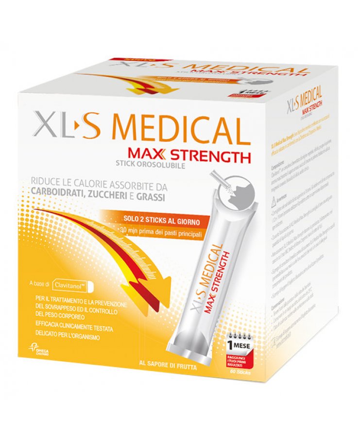 Xls Medical Max Strength 60 Stick