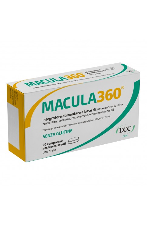 MACULA360 20 COMPRESSE DOC