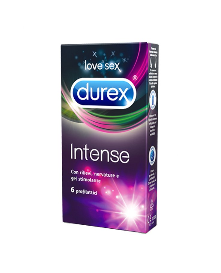 Durex Intense Orgasm Profilattici 6 Pezzi