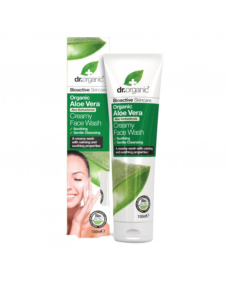 Dr Organic Aloe Face Wash 150ml