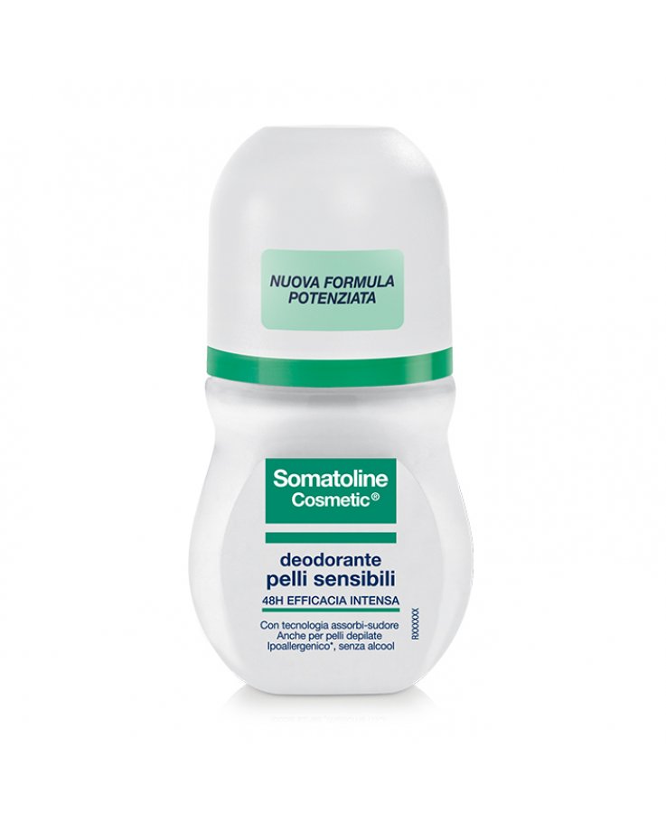 Somatoline Cosmetic Deodorante Pelle Sensibili Roll-On 50ml