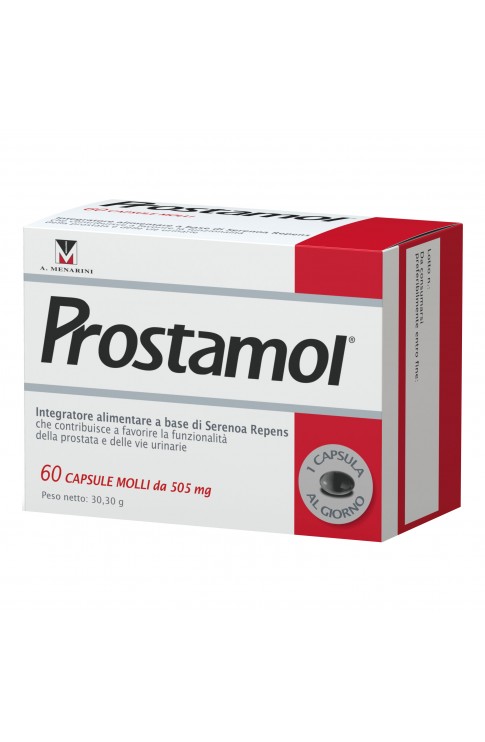 Prostamol Integratore Alimentare Prostata 60 Capsule