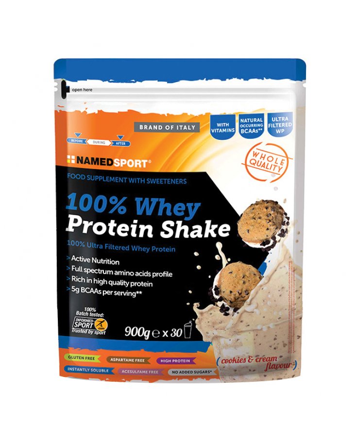 100% Whey Protein Shake Cookies - Cream